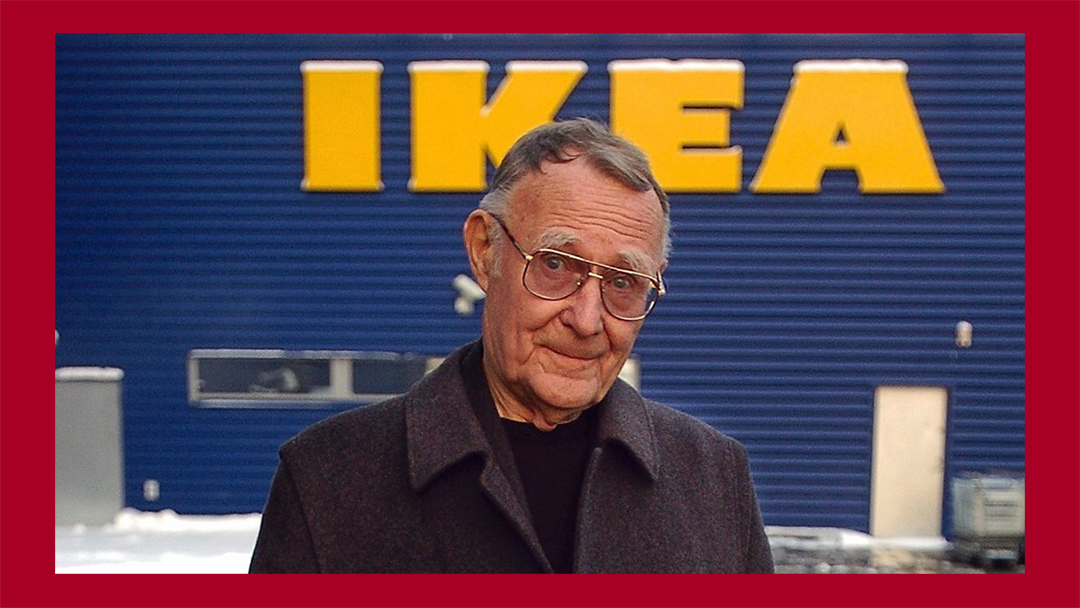 Ингвар Кампрад - шведский предприниматель, основатель компании IKEA